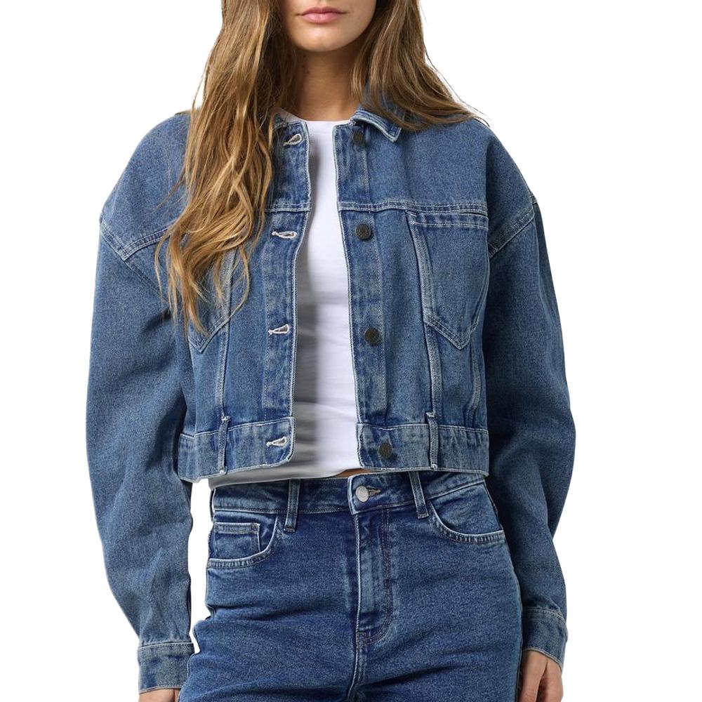 Blaue Jacke Frau Noisy May Ronja günstig