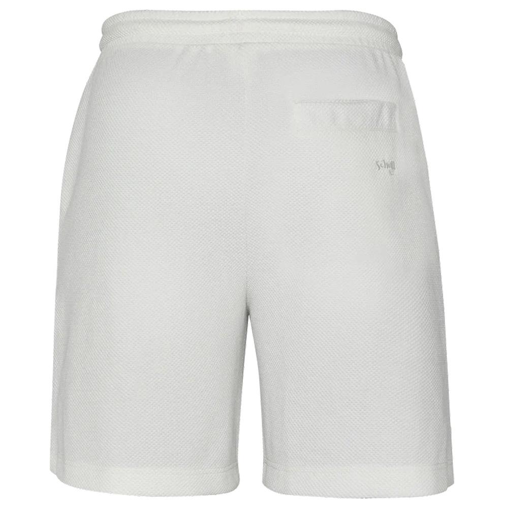 Pantalones cortos blancos para hombre de Schott, de tejido técnico ver 3