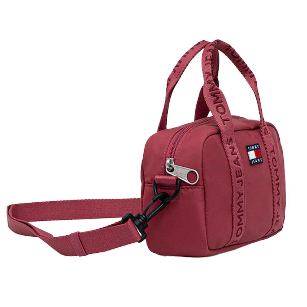 Bolso de hombro rojo para mujer Tommy Hilfiger Daily Crosso AW0AW17889 barato