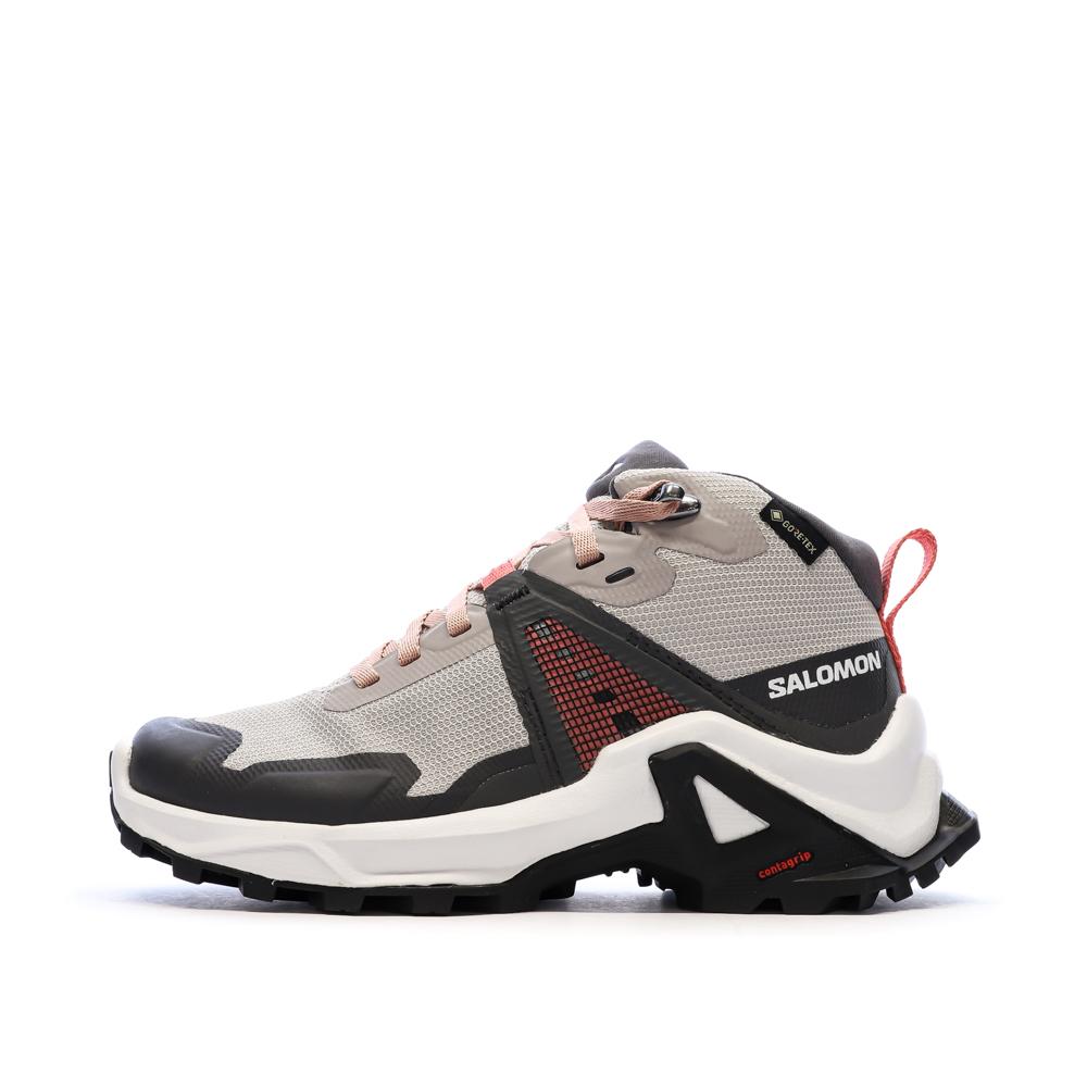 Salomon Zapatillas X Raise Mid Gtx J [69e759b53f3a9] Gris Zapatillas barato