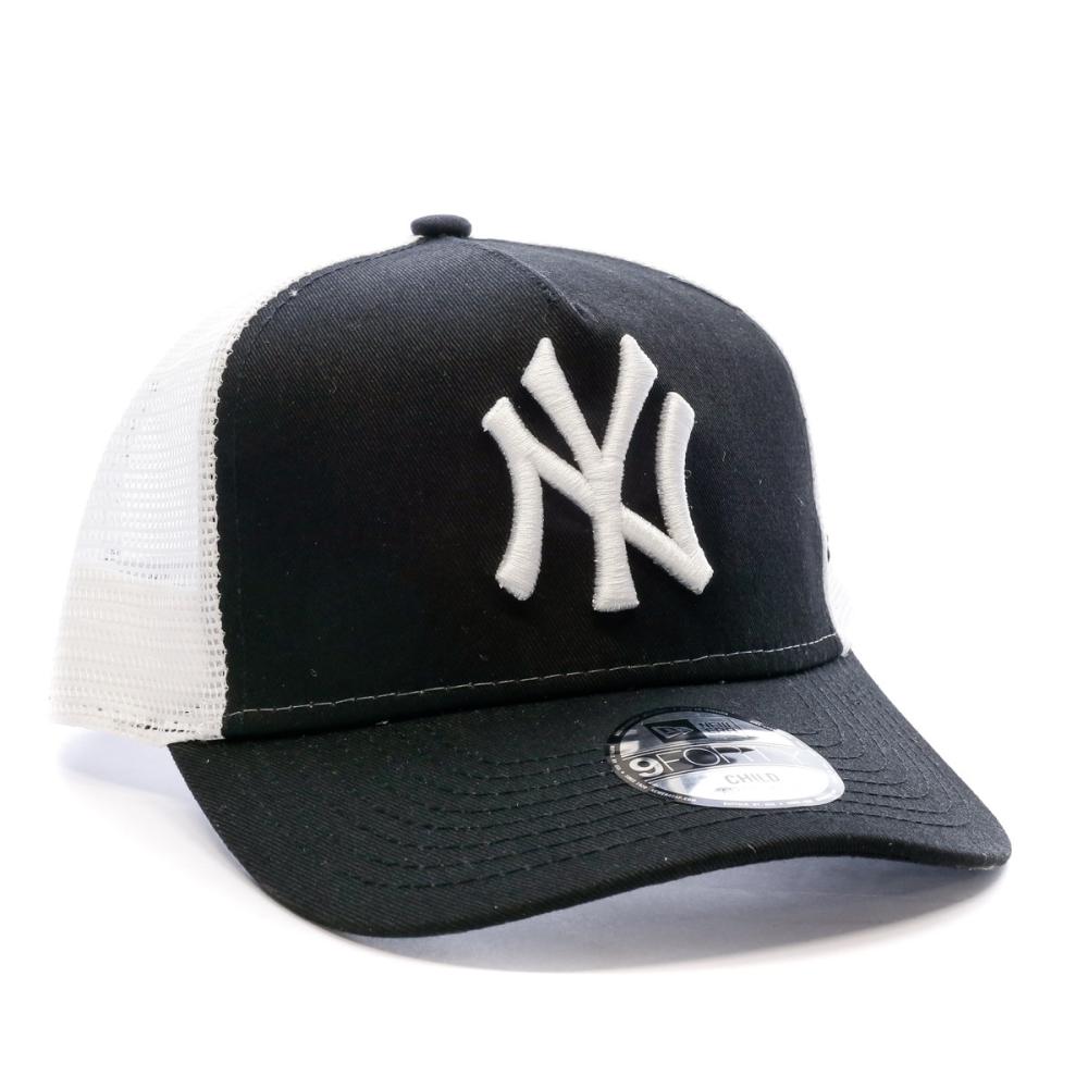 Kappe Schwarz/Weiß Jungen New Era Yankees Neyy Ansicht 2