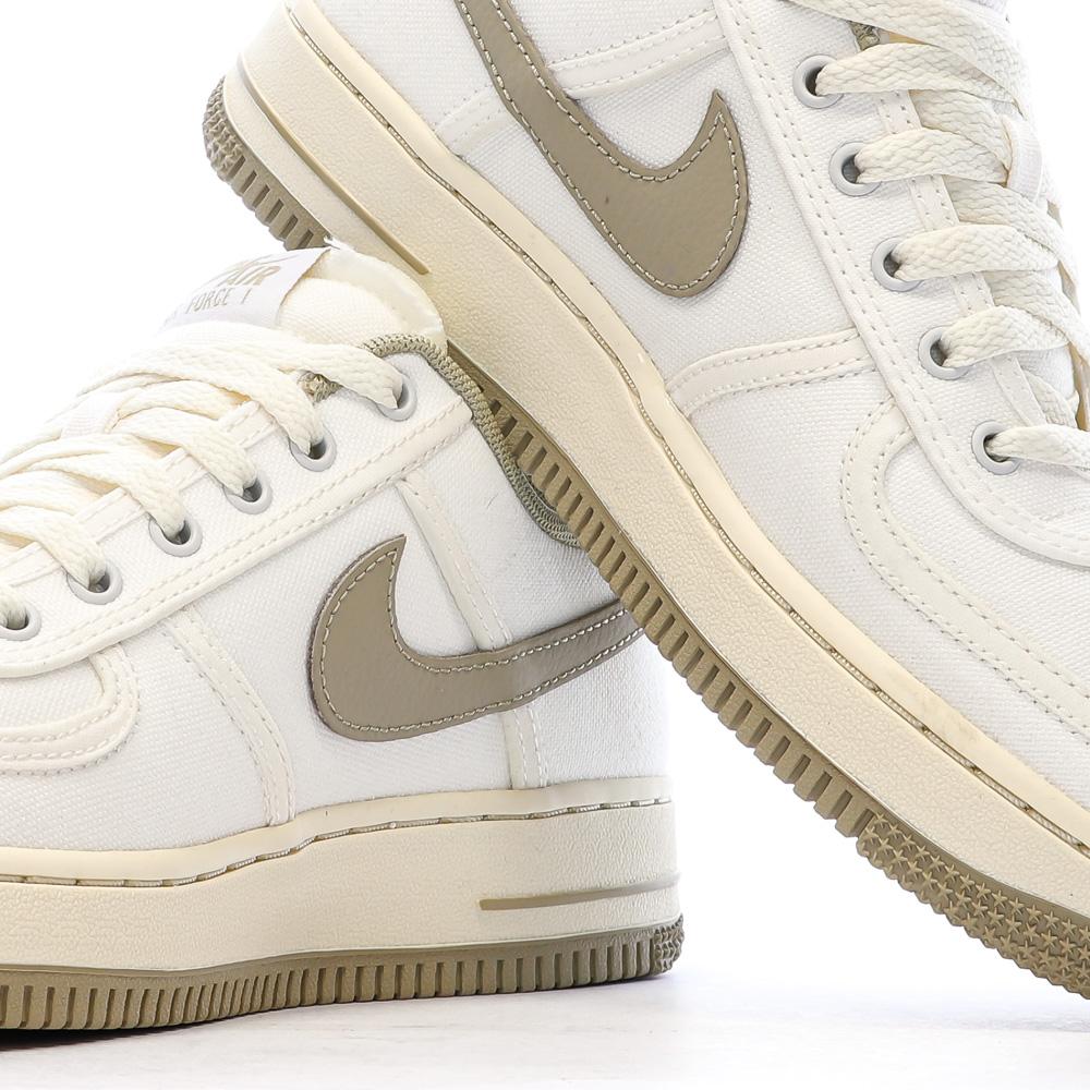 Air Force 1 '07 Blanc/Taupe Femme Nike vue 7