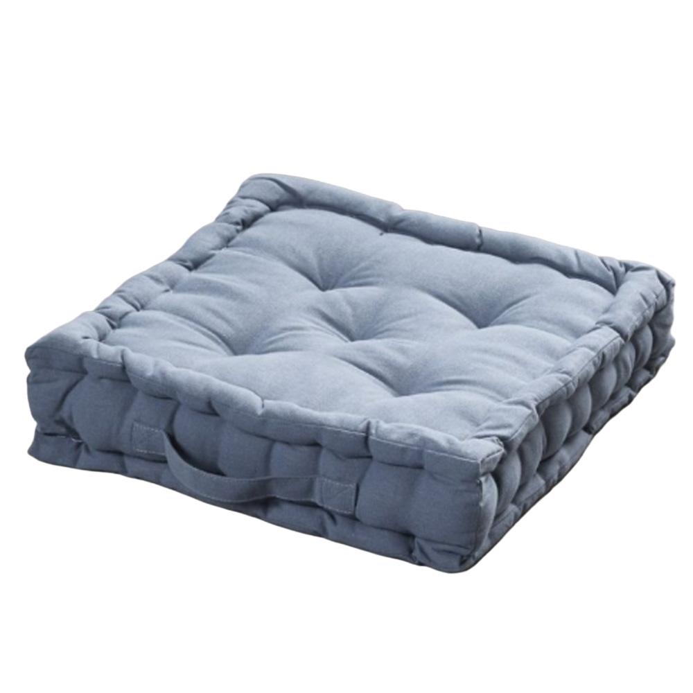 Today Anthracite Grey Floor Cushion 40x40x10cm affordable