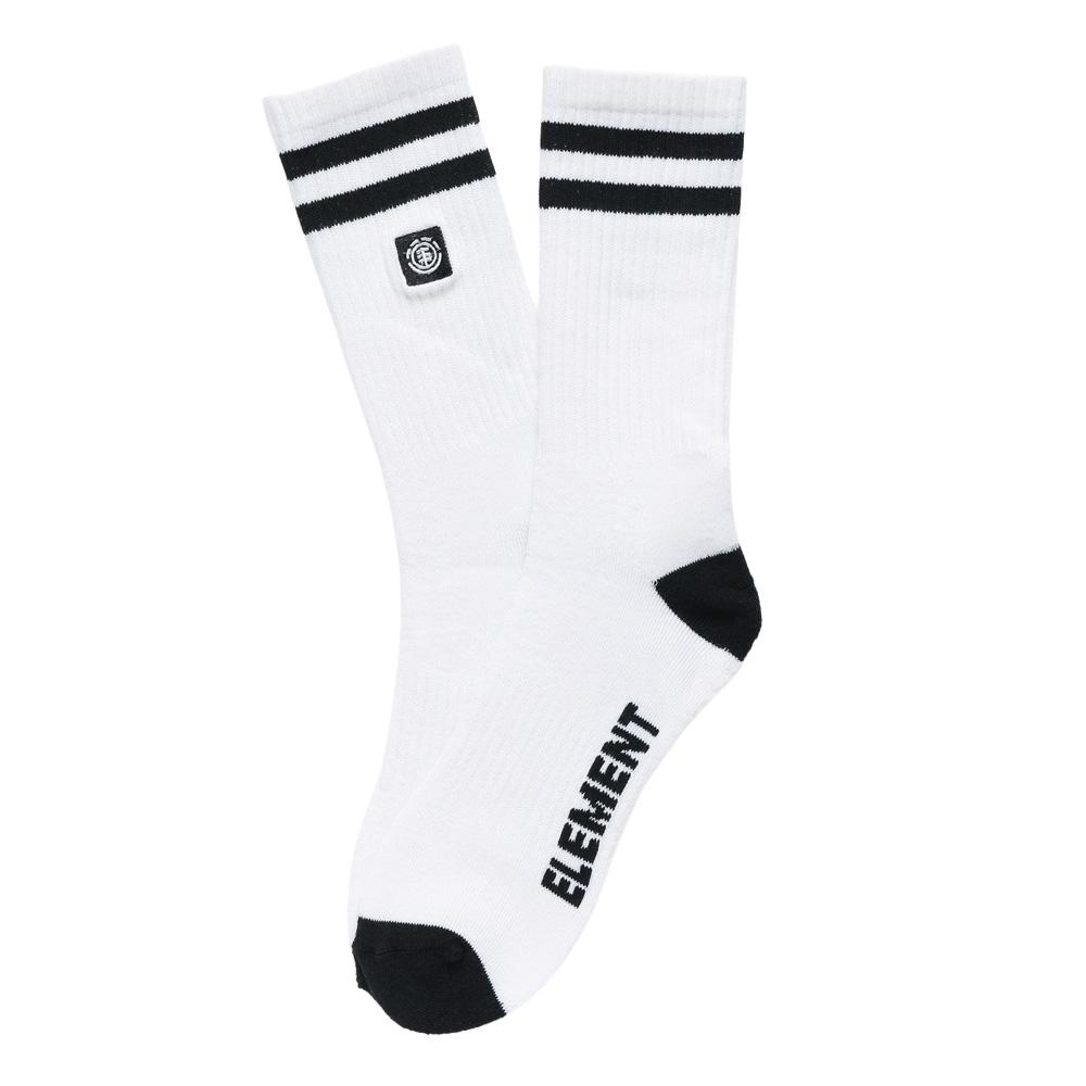 1 Paar weiße/schwarze Herrensocken Element Clearsight günstig