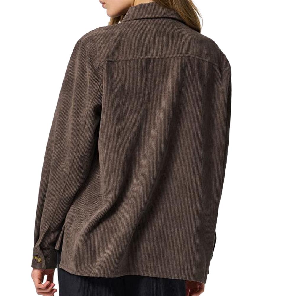 Brown Women’s Pieces Corduroy Overshirt Photo of the Espace des Marques %store% store - view of %key%