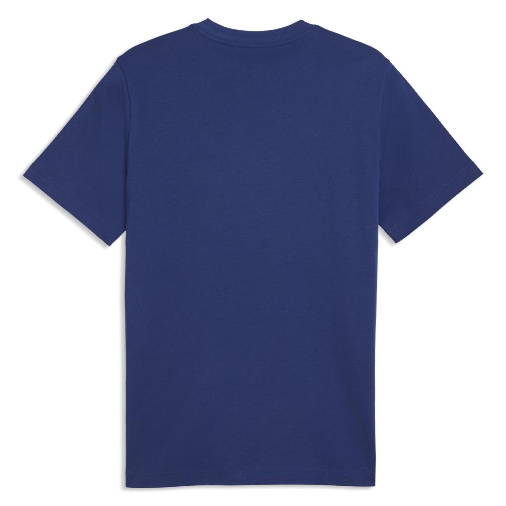 Men’s Blue Puma Summer T-shirt with Graphic Logo Photo of the Espace des Marques %store% store - view of %key%