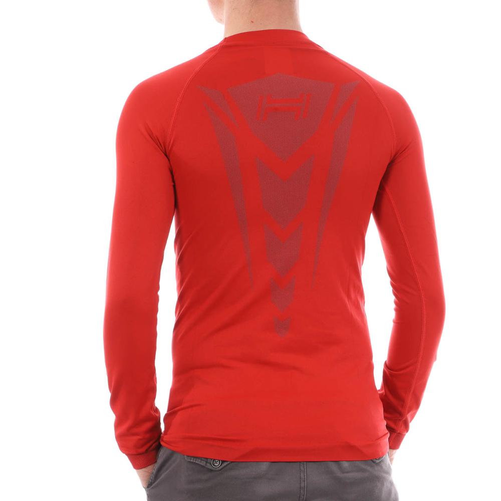 Hungaria Basic Baselayers Shirt/15 camiseta interior roja de hombre ver 2