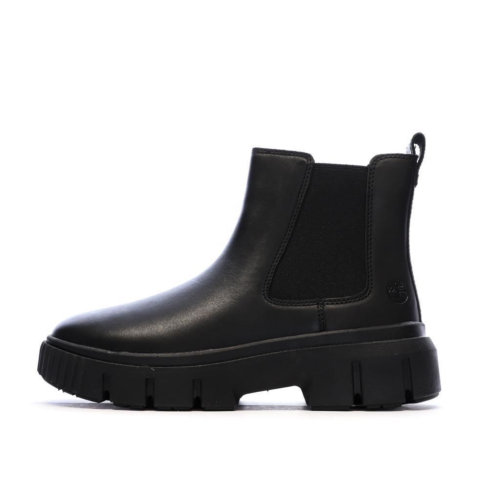 Schwarze Damenstiefeletten von Timberland Greyfield günstig