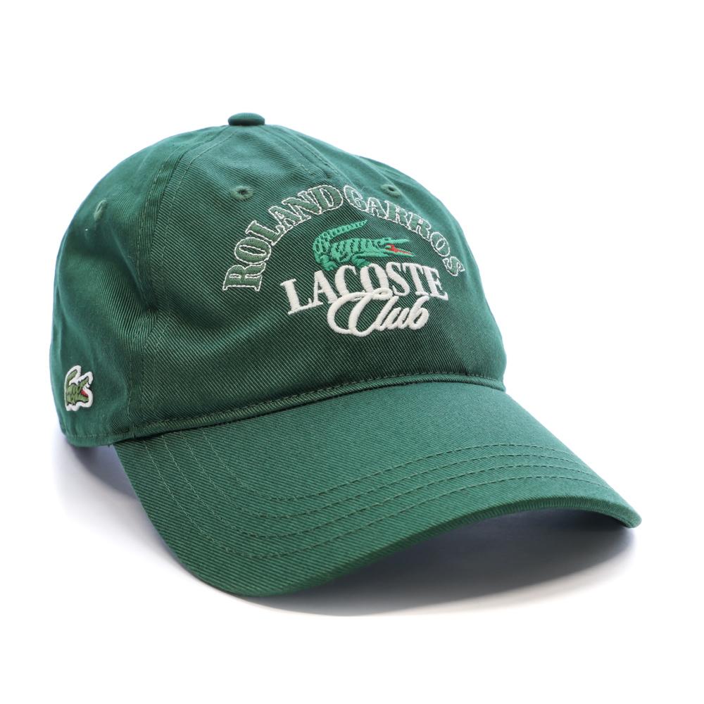 Lacoste Roland Garros Green Cap Photo of the Espace des Marques %store% store - view of %key%