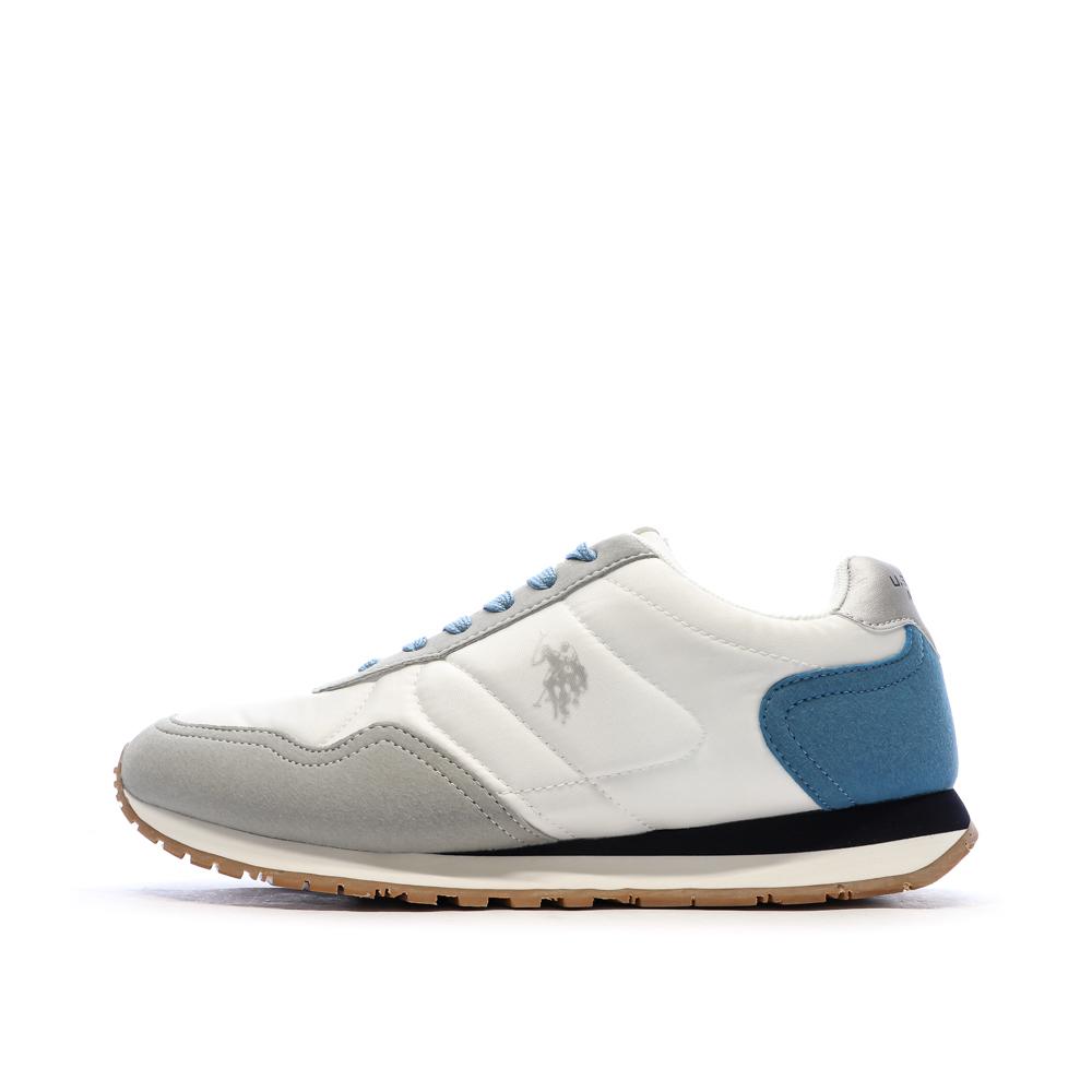 Sneaker Weiß/Blau/Grau Damen US Polo ASSN FS1 günstig