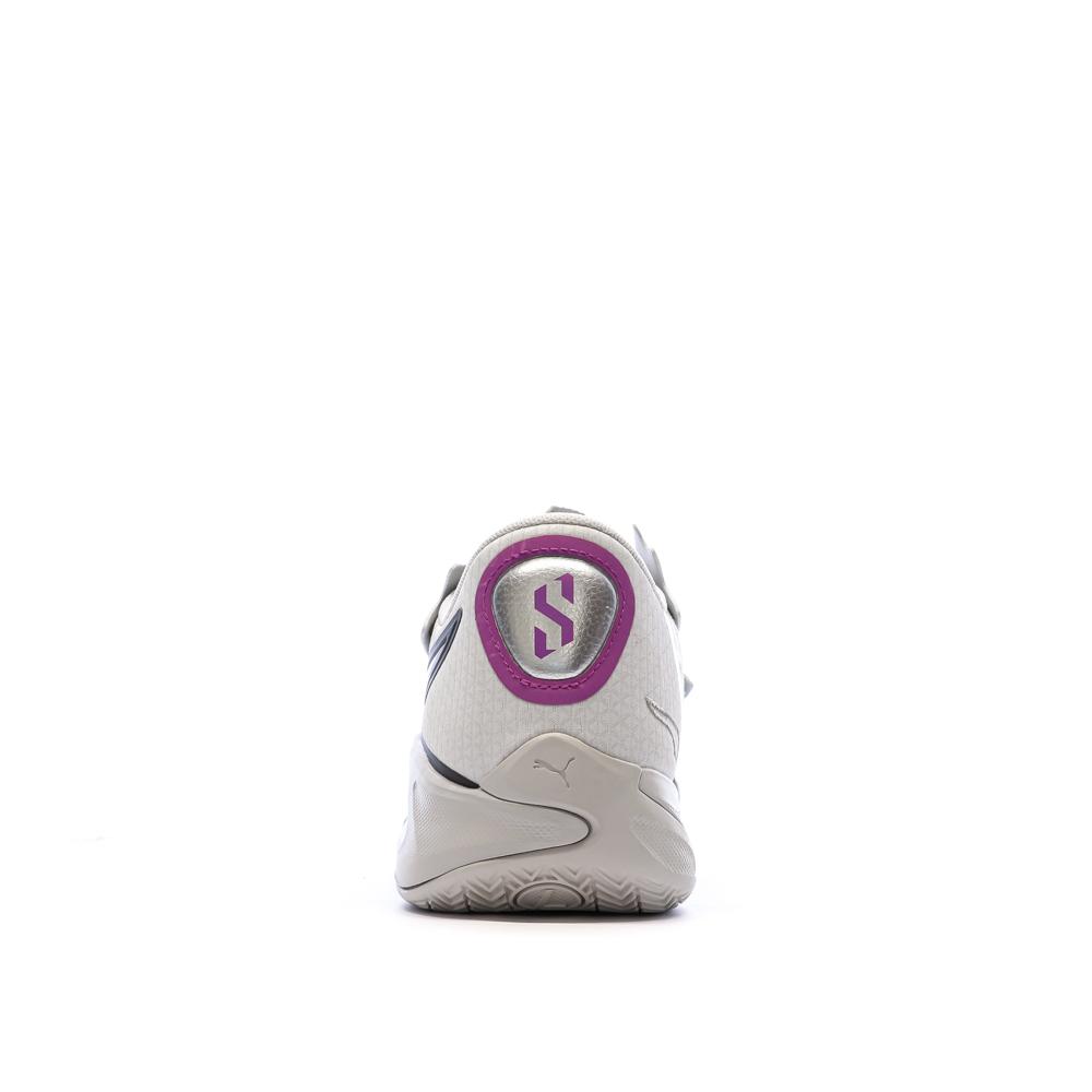 Basketballschuhe Grau Herren Puma Scoot Zeros Ansicht 3
