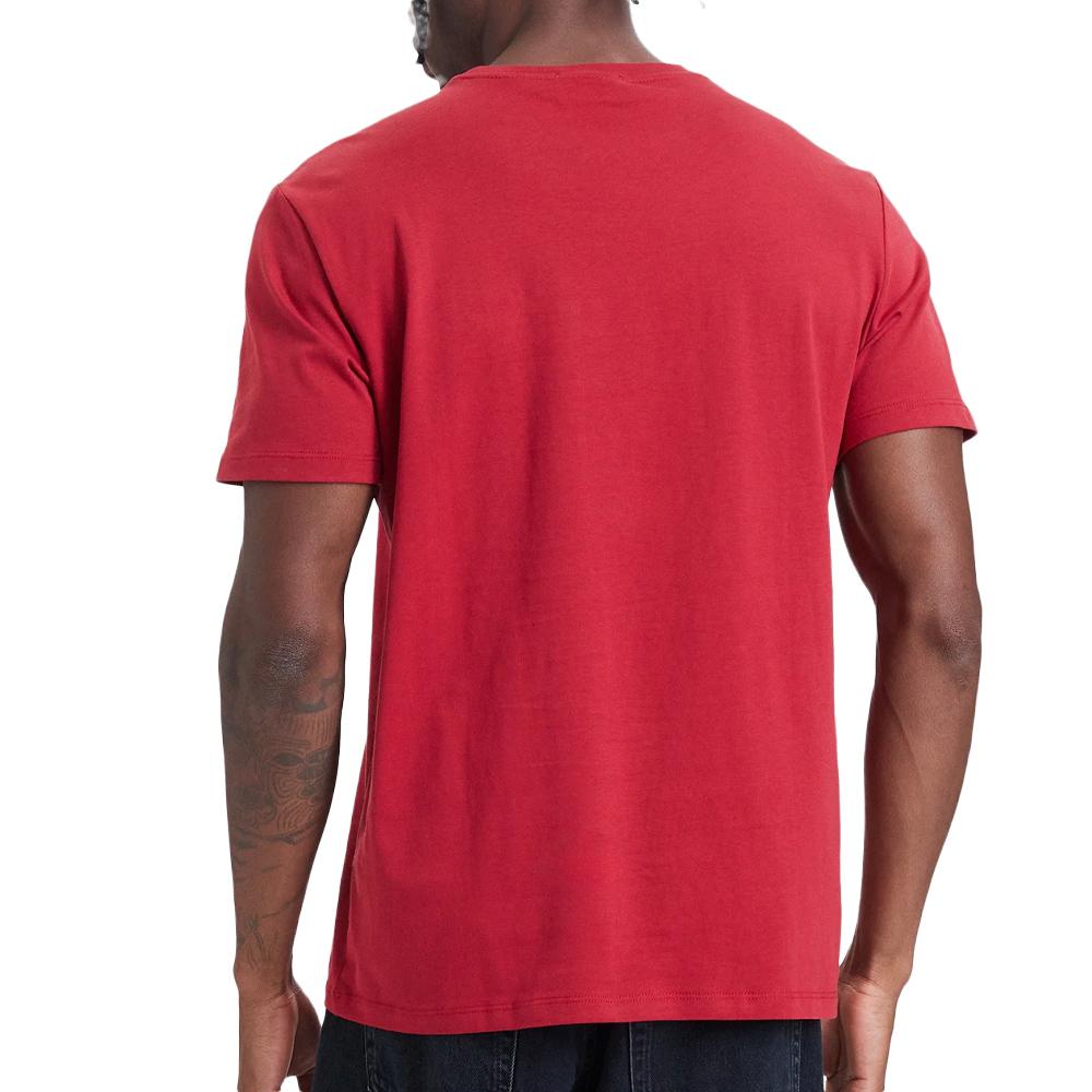 Rotes Herren-T-Shirt Calvin Klein Jeans Classic Ansicht 2
