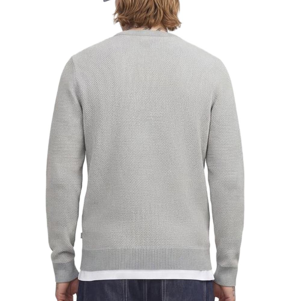 Jersey gris para hombre Jack & Jones Globe Knit ver 2