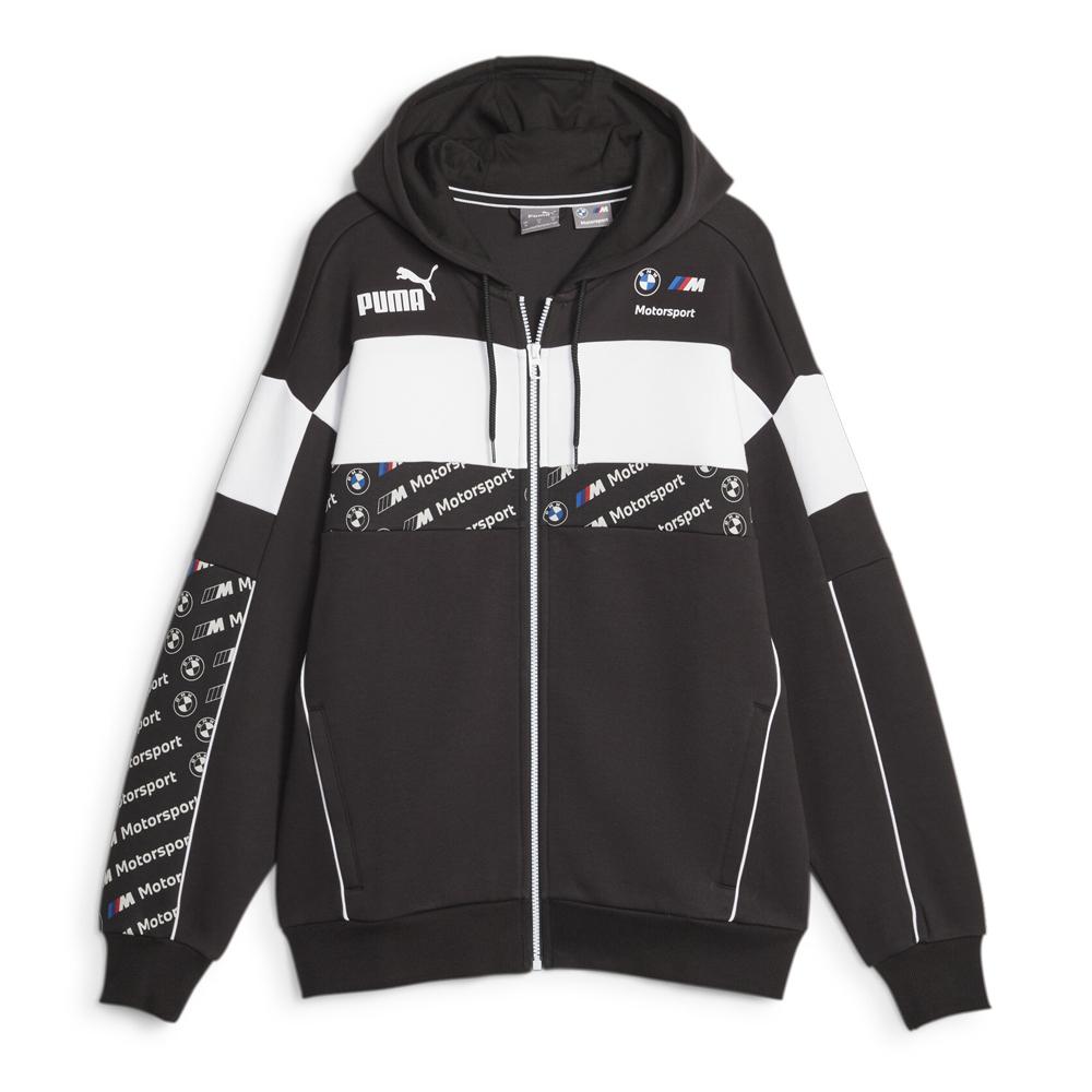 Sweat Zippe à Capuche Noir Homme Puma Bmw 621866 pas cher