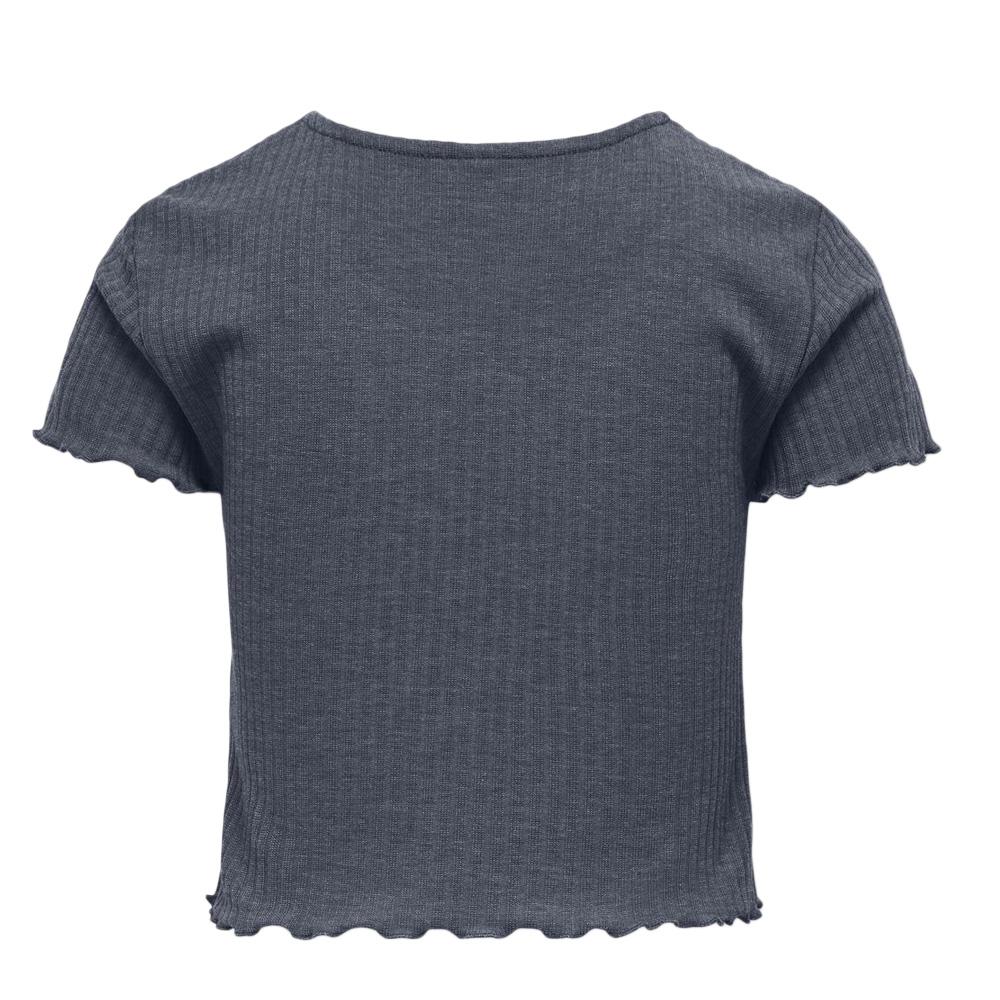Only Nella Girls' Dark Grey T-shirt Photo of the Espace des Marques %store% store - view of %key%