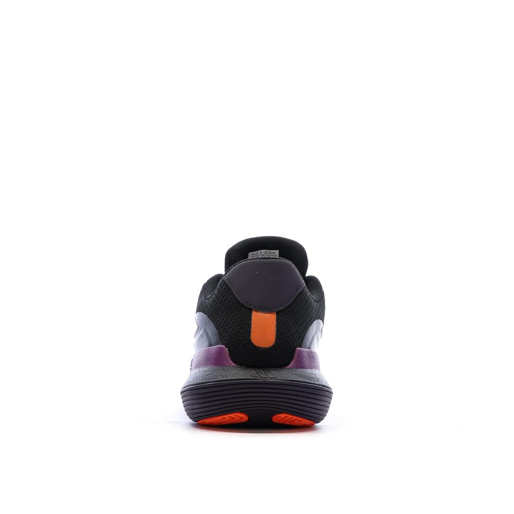 Adidas Bounce Herren Sneakers Schwarz/Violett Ansicht 3
