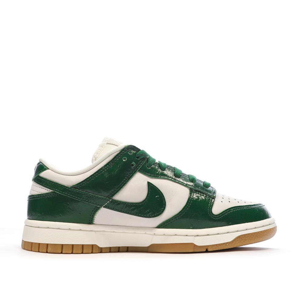 Nike Dunk Low Women's White/Green Sneakers Photo of the Espace des Marques %store% store - view of %key%