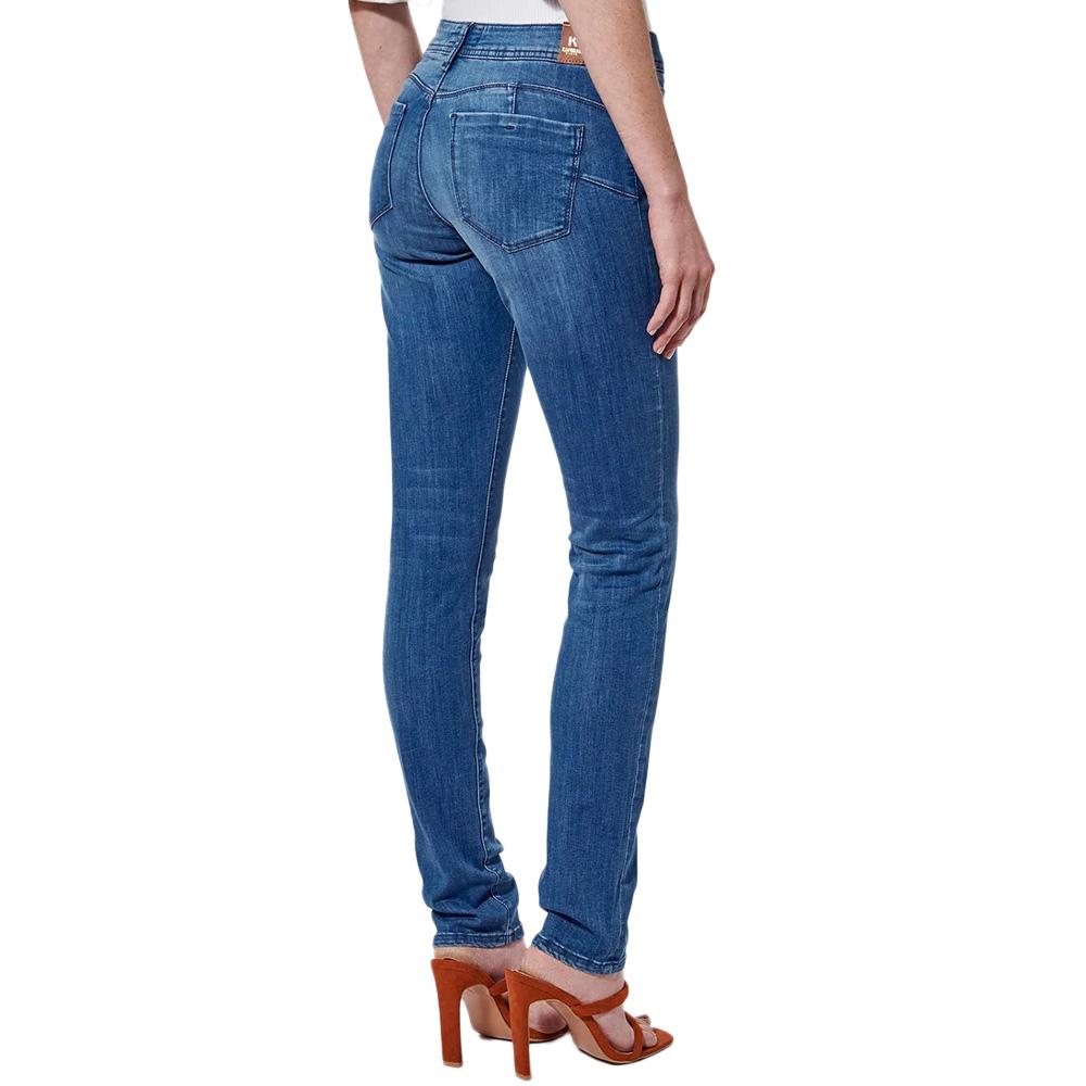 Jean Slim Bleu Femme Kaporal LOCKK vue 2