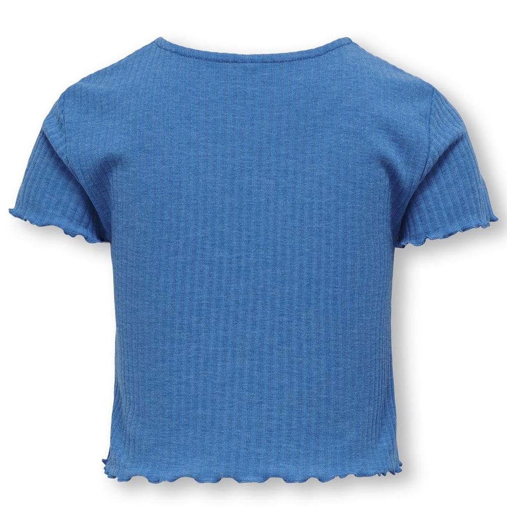 Camiseta Only Kids Ognella Azul Niña ver 2