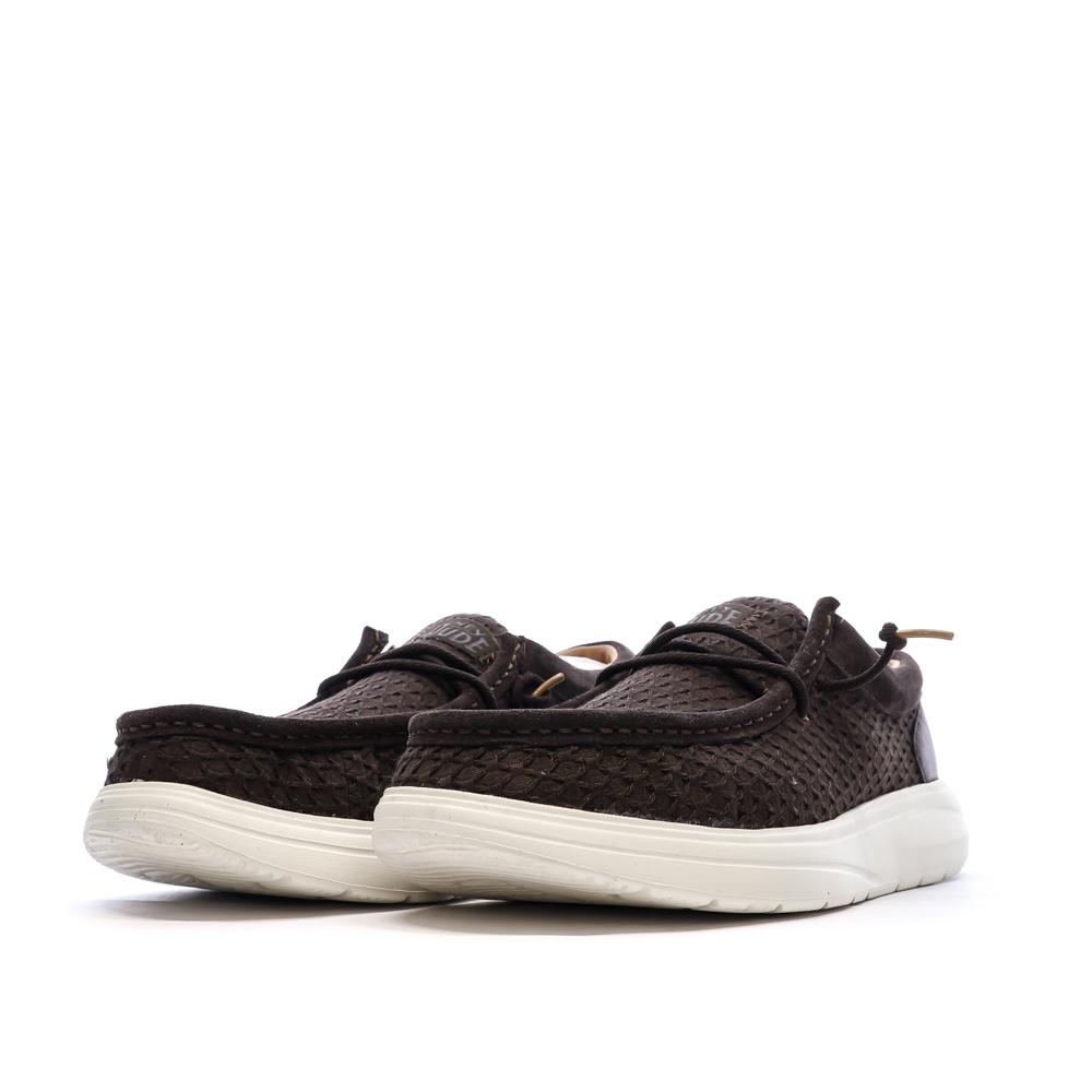 Hey Dude Mole Brown Men’s Brown Shoes Photo of the Espace des Marques %store% store - view of %key%