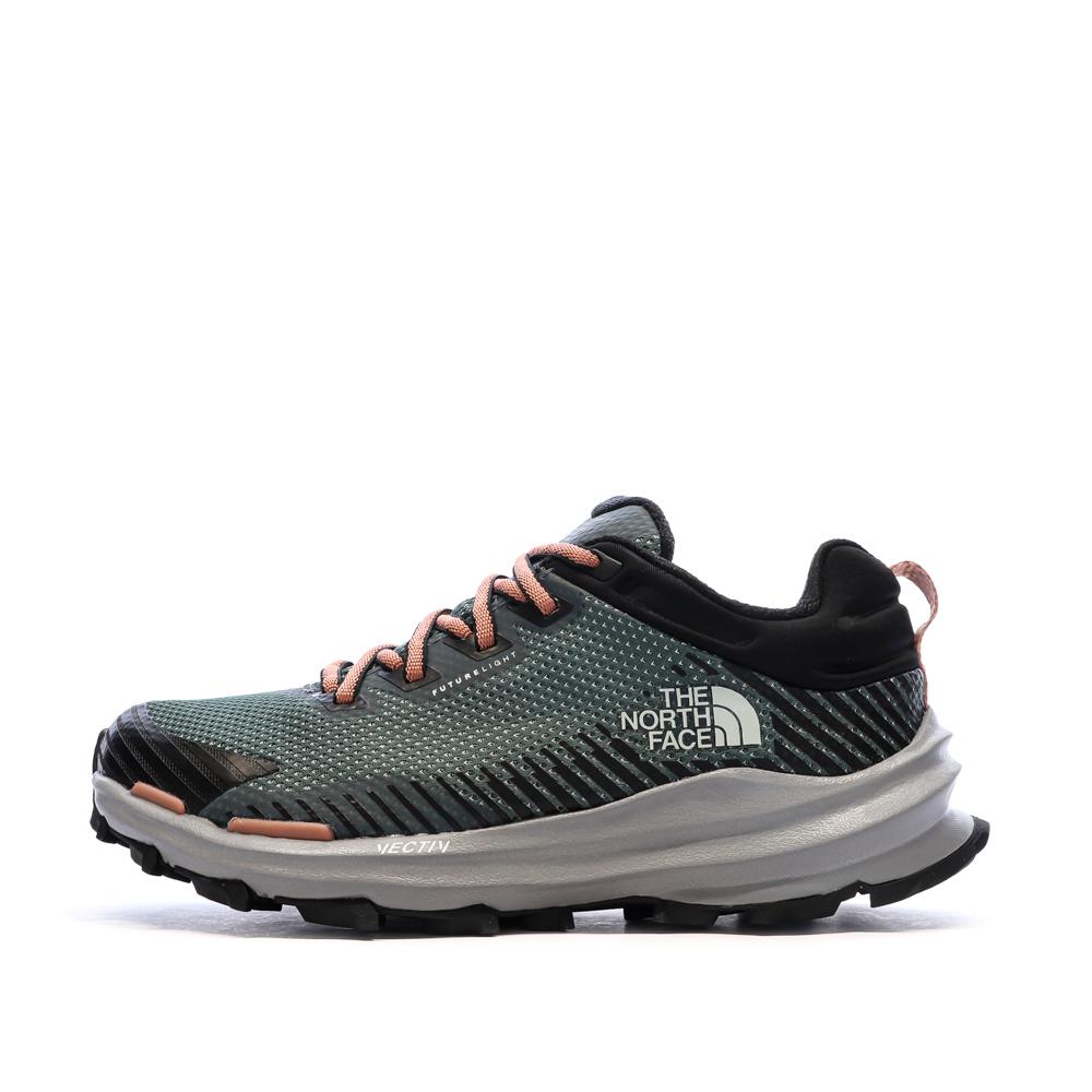 Chaussures Trail Gris/Noir Femme The North Face VECTIV pas cher