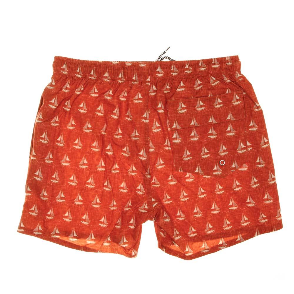 Badeshorts Orange bedruckt Mann Sun project 3056 Ansicht 2