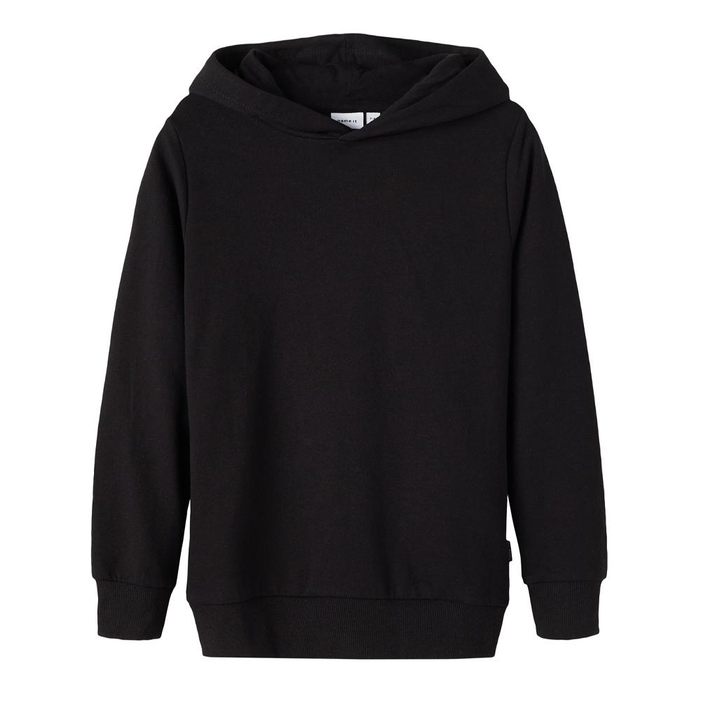 Schwarzes Kapuzensweatshirt für Jungen Name It Hood günstig
