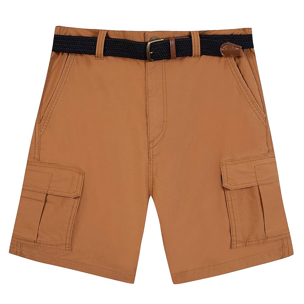 Short Marron Homme TBS Teck pas cher