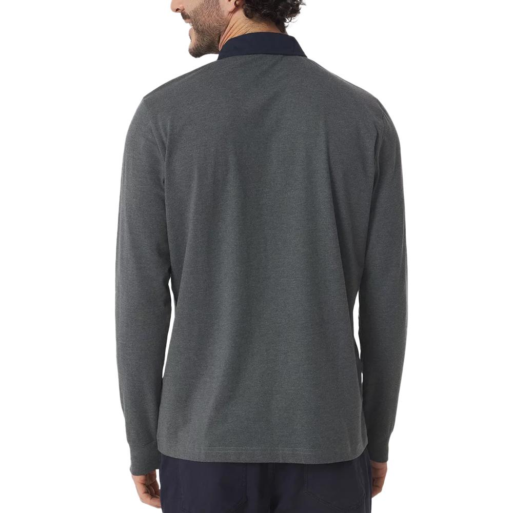 Polo Manches Longues Grises Homme TBS PEKANPOL ver 2