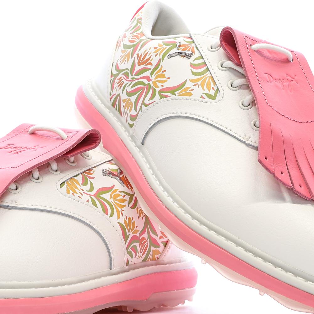 Puma Wmns X Dani Dazey Golfschuhe für Damen, rosa/weiß Ansicht 7