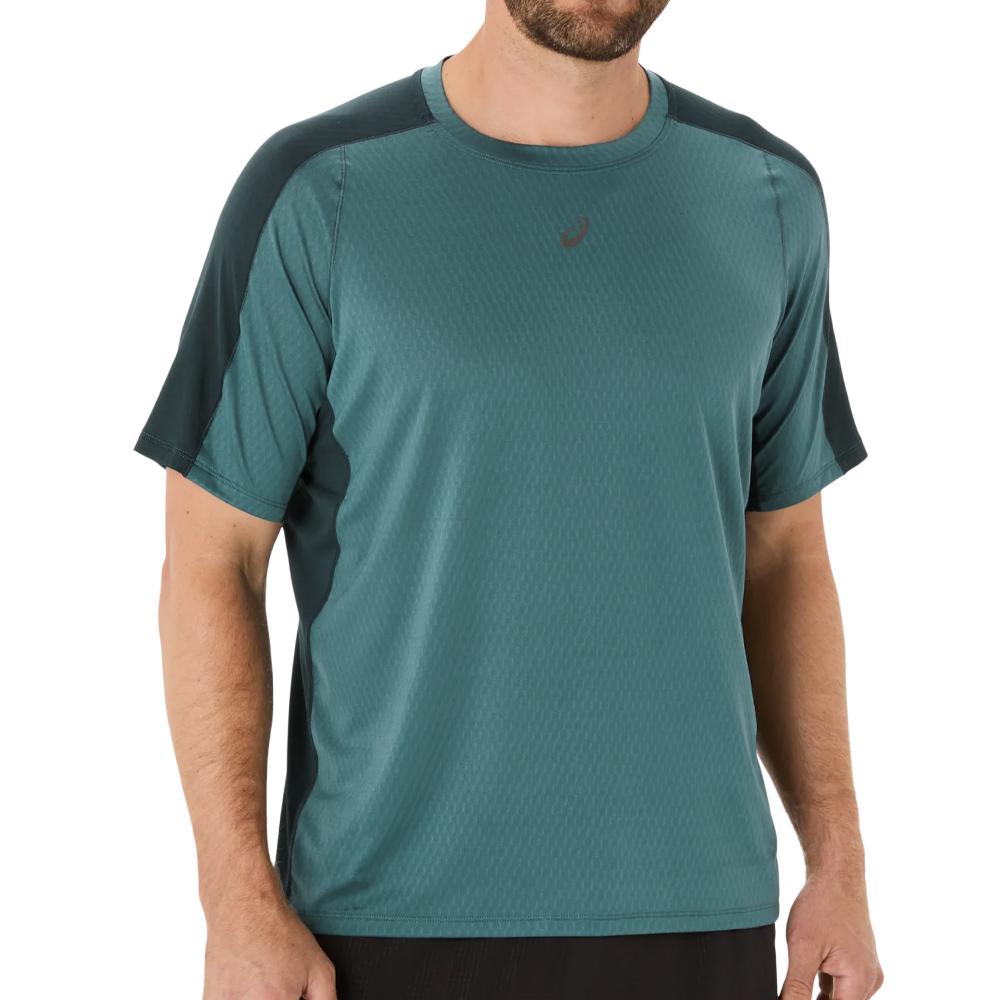 Camiseta Asics Fujitrail Azul Hombre barato
