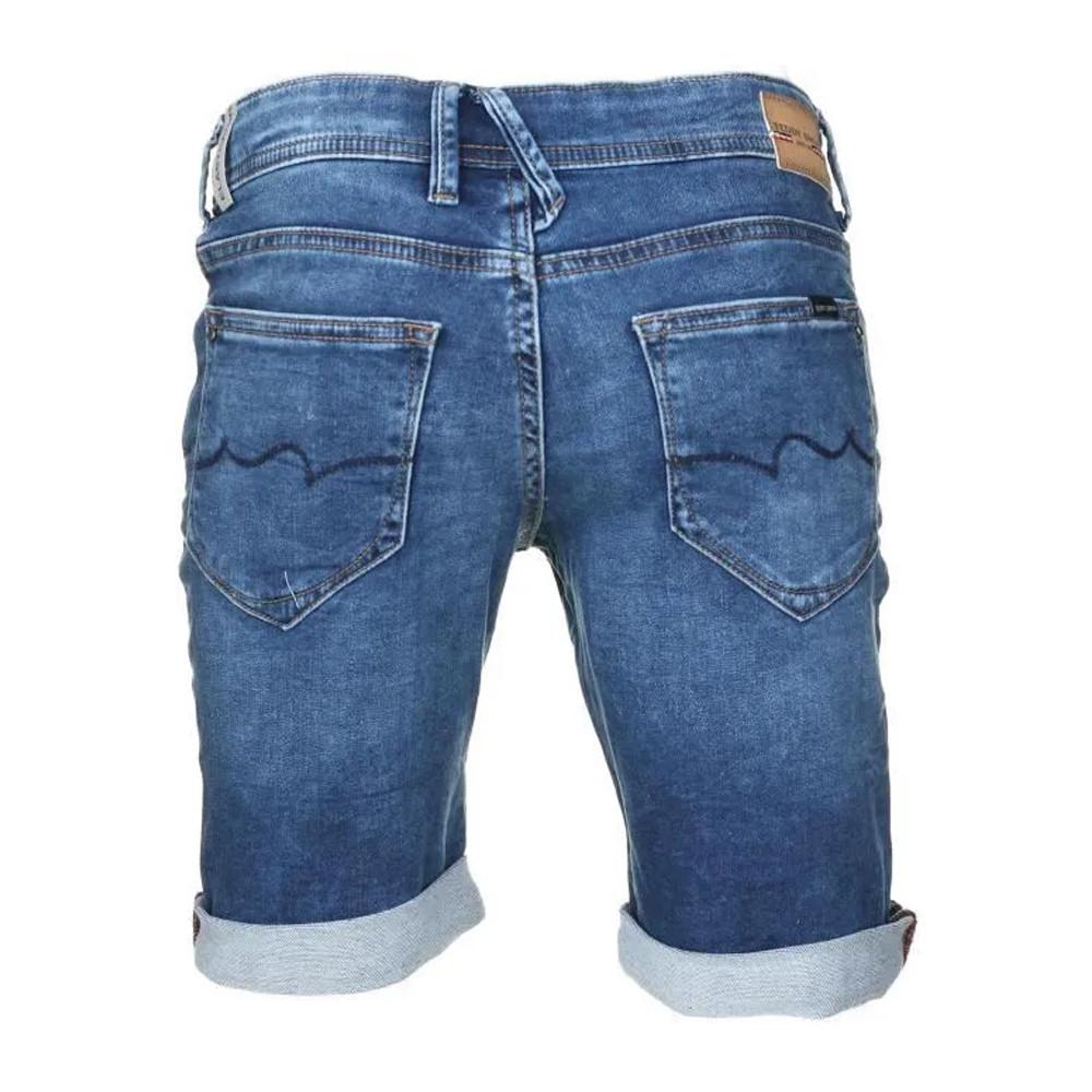 Pantalón corto vaquero Teddy Smith Scotty Azul Oscuro Niño ver 2