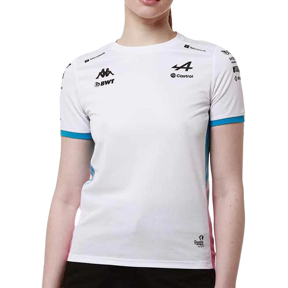 Maillot Kappa Adoliw Alpine F1 Blanco Mujer barato