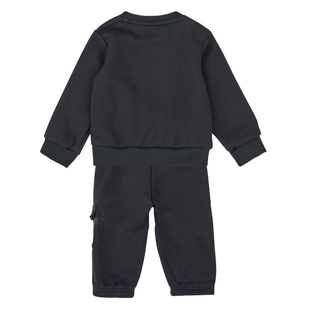 Conjunto de chándal negro para niño de Adidas Lin ver 2