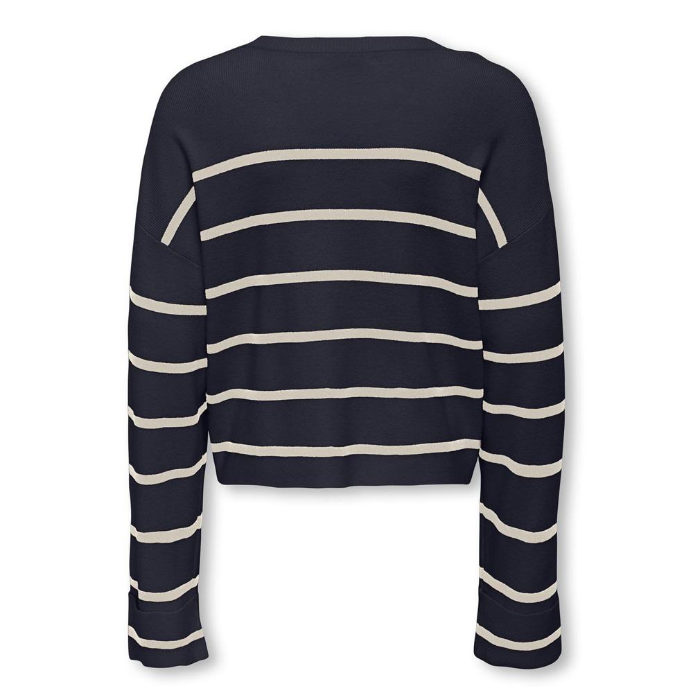 Marineblauer Pullover für Mädchen von ONLY Kogamy Ansicht 2
