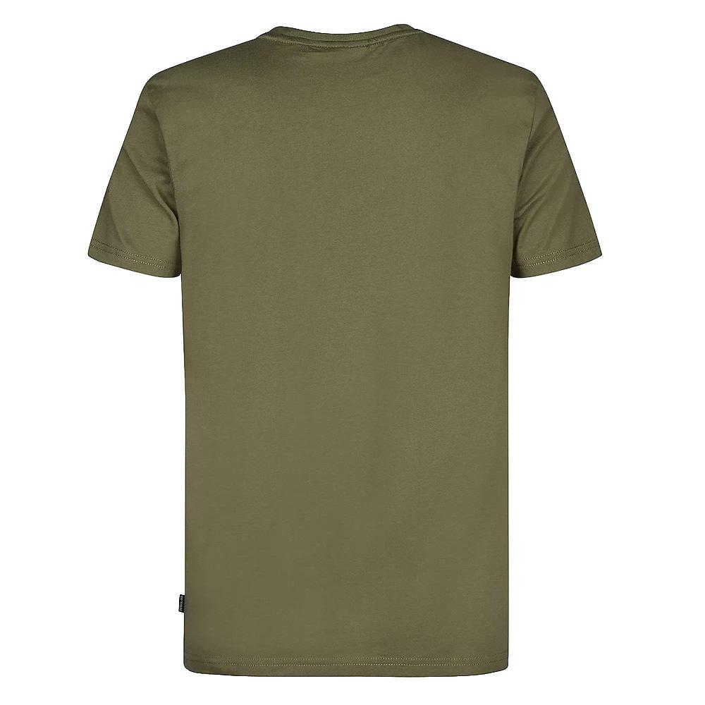 T-Shirt Kaki Homme Petrol Industries Classics vue 2