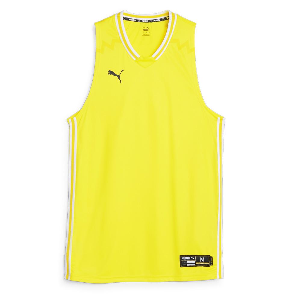 Camiseta de Tirantes Puma Hoops Amarilla, Hombre barato