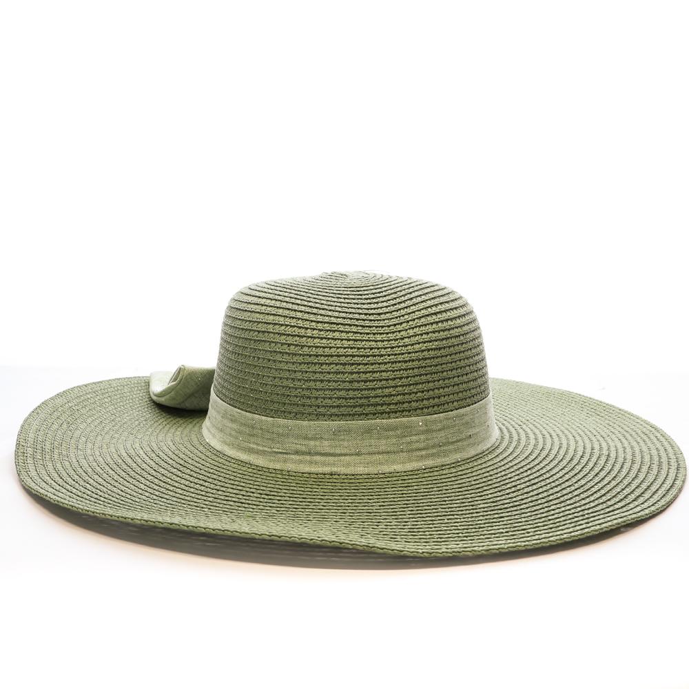 Sombreros de color caqui para mujer Via Lorenzo Capeline Marfil ver 2