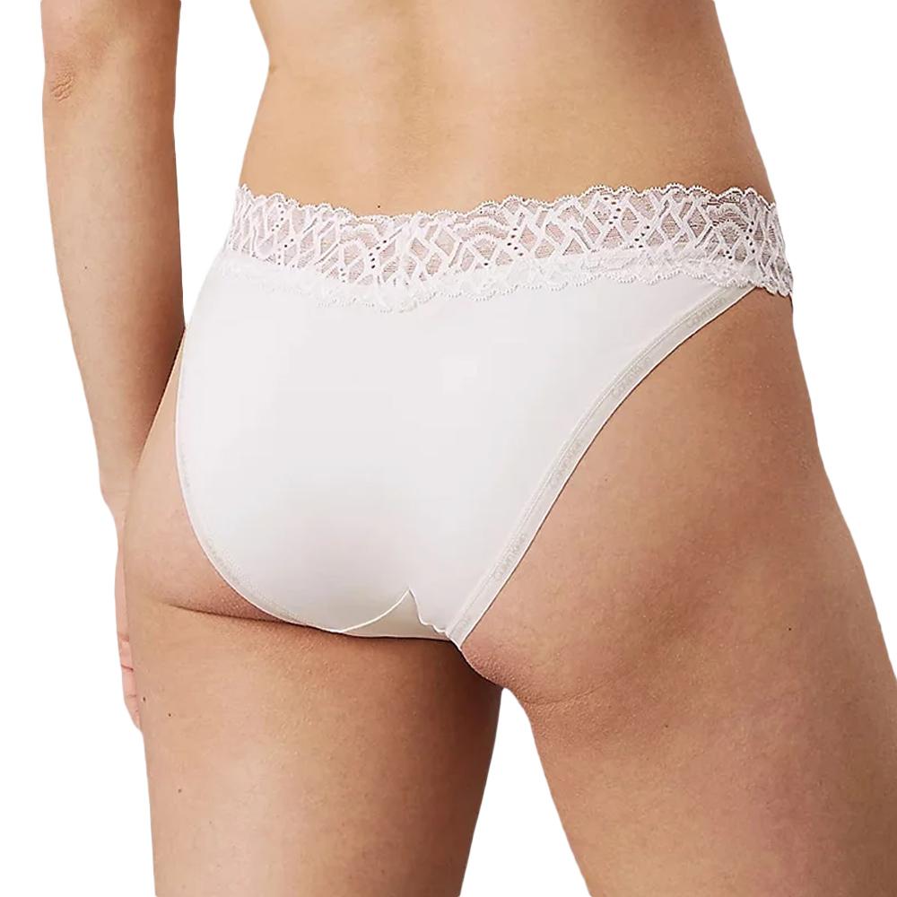 Beigefarbene Damen-Shorts von Calvin Klein Jeans „Dipped“ Ansicht 2