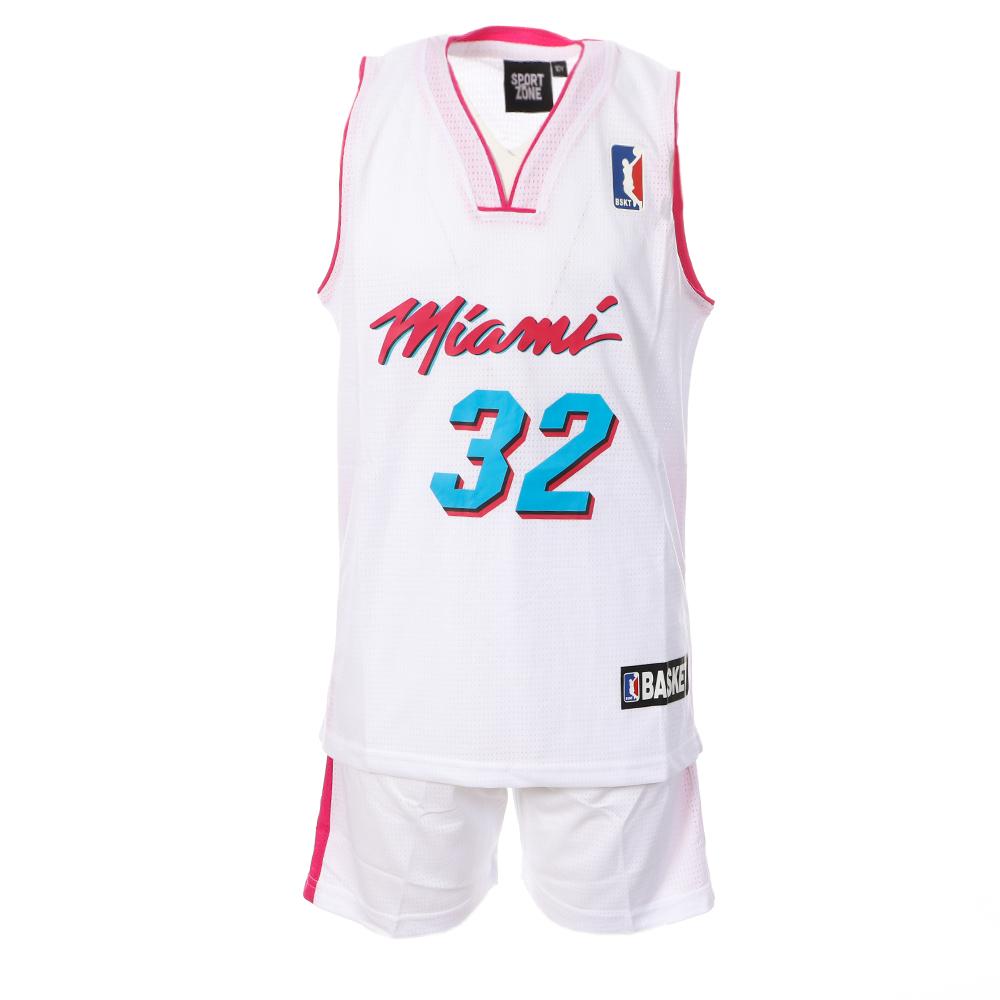 Miami Basketball Set Weiß Kinder Sport Zone günstig