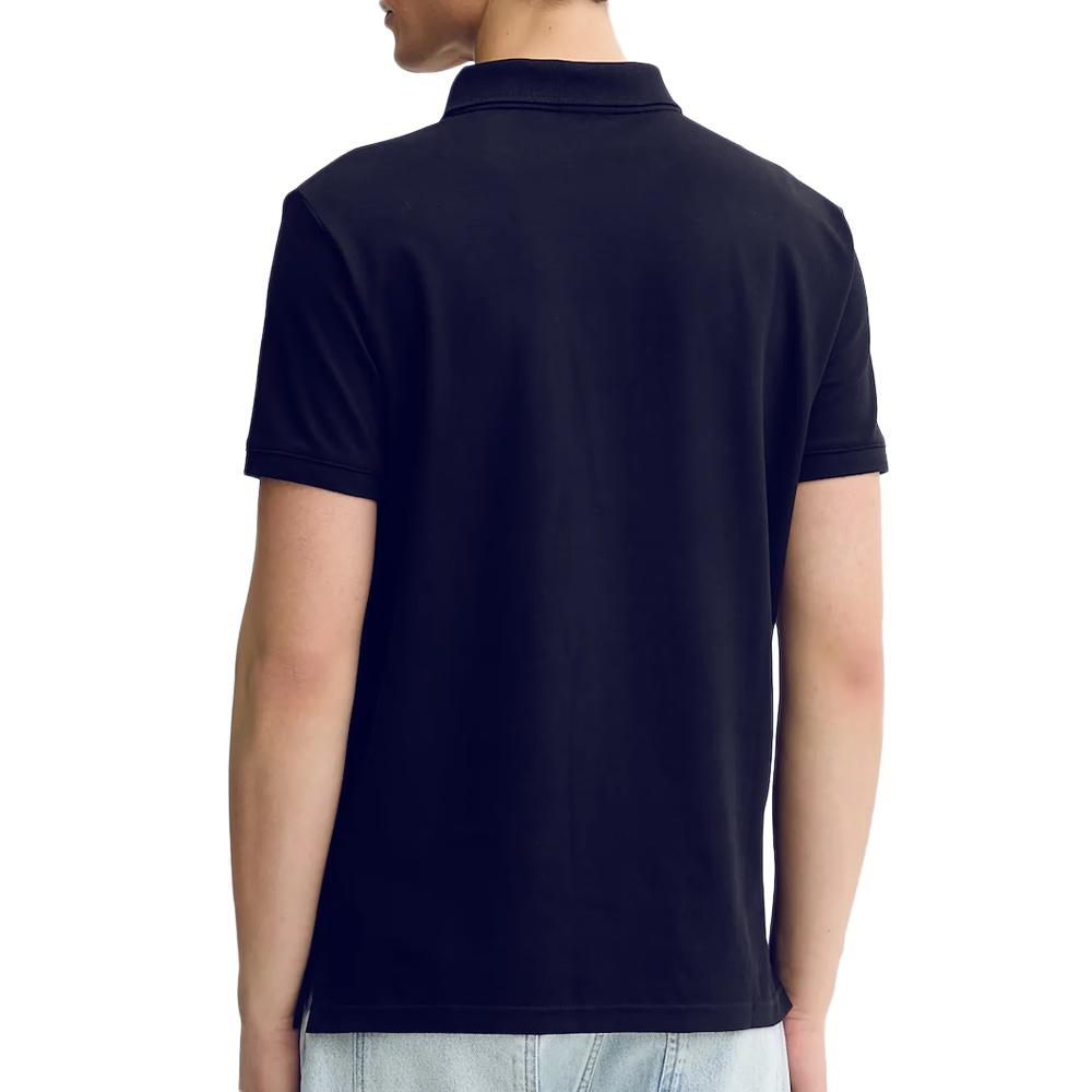 Men's navy polo shirt Calvin Klein Jeans Refined Photo of the Espace des Marques %store% store - view of %key%