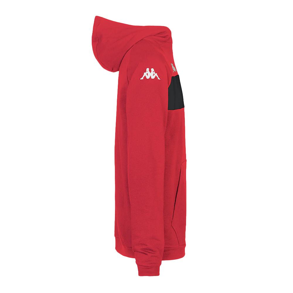 Kappa Daccio Men’s Red Sweatshirt Photo of the Espace des Marques %store% store - view of %key%