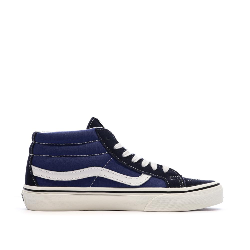 Blaue Unisex-Sneaker Vans UA Sk8-Mid Reissue Ansicht 2