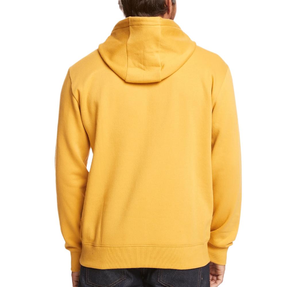 Quiksilver Circletrimhood Men’s Yellow Sweatshirt Photo of the Espace des Marques %store% store - view of %key%