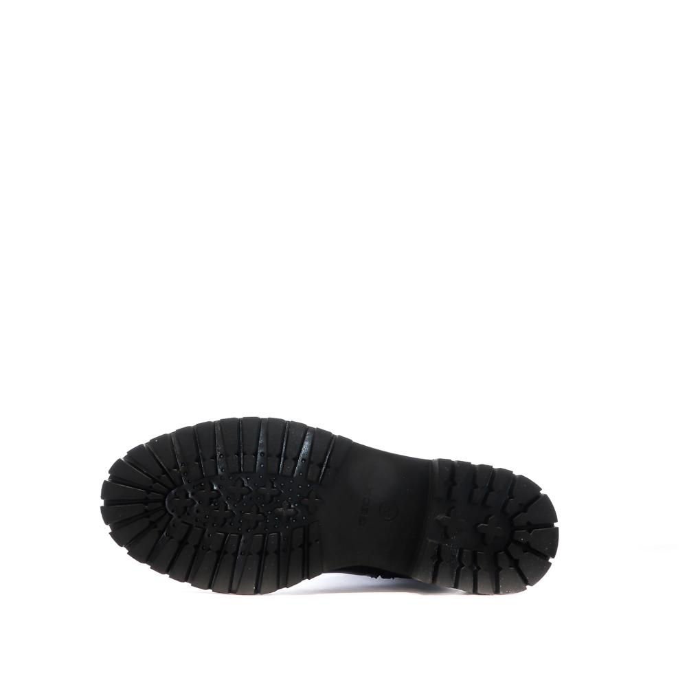 Schwarze Stiefel Frau Geox Iridea Ansicht 5