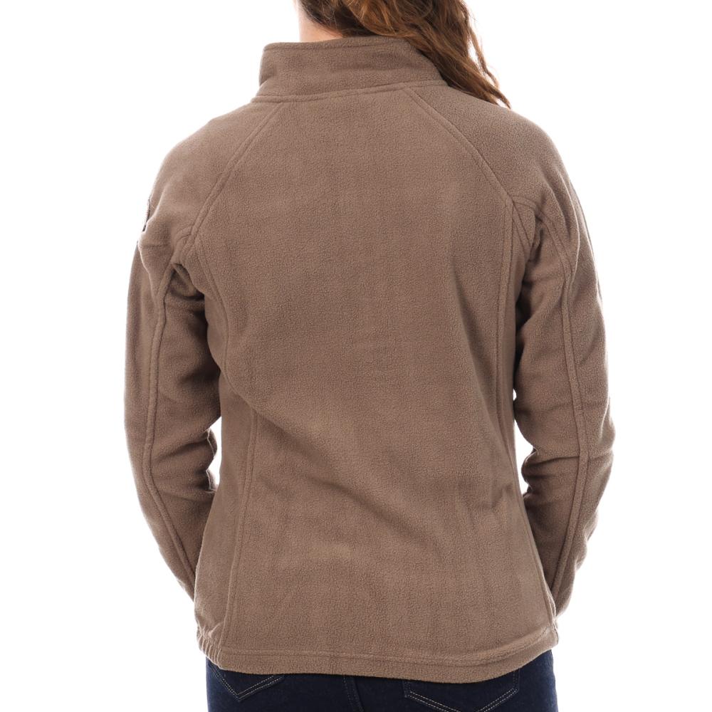 Jersey polar marrón para mujer Best Mountain Victoria ver 2