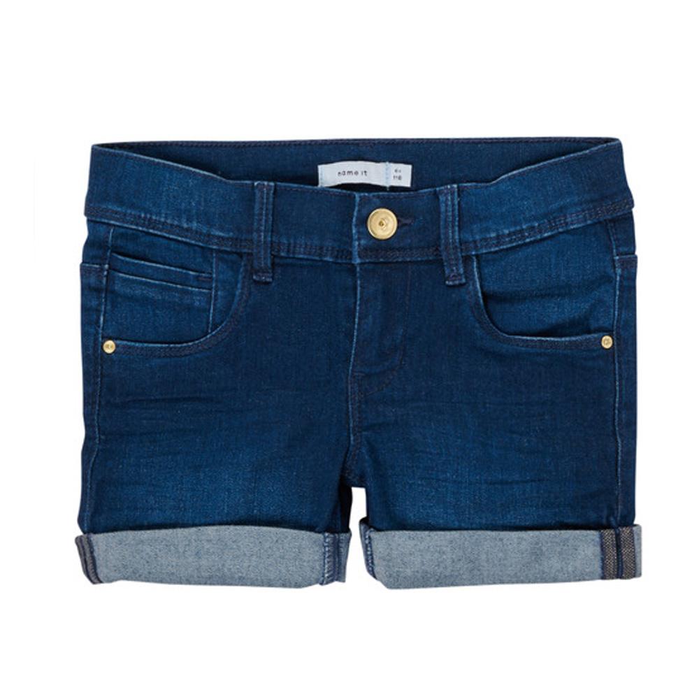 Pantalón corto azul oscuro para niña Name it Frose barato