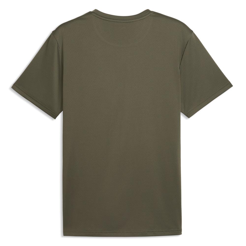 T-Shirt Kaki Homme Puma Essential Poly vue 2