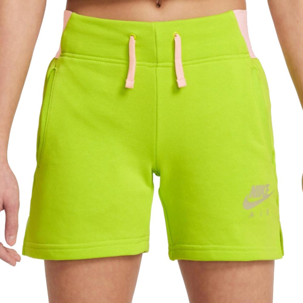 Pantalón Corto Nike Air Fit 5IN Verde Fluorescente, Niña barato