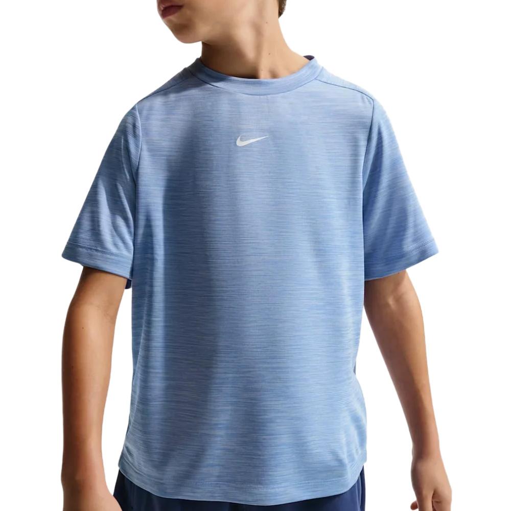 Camiseta azul cielo para niño de Nike Running barato